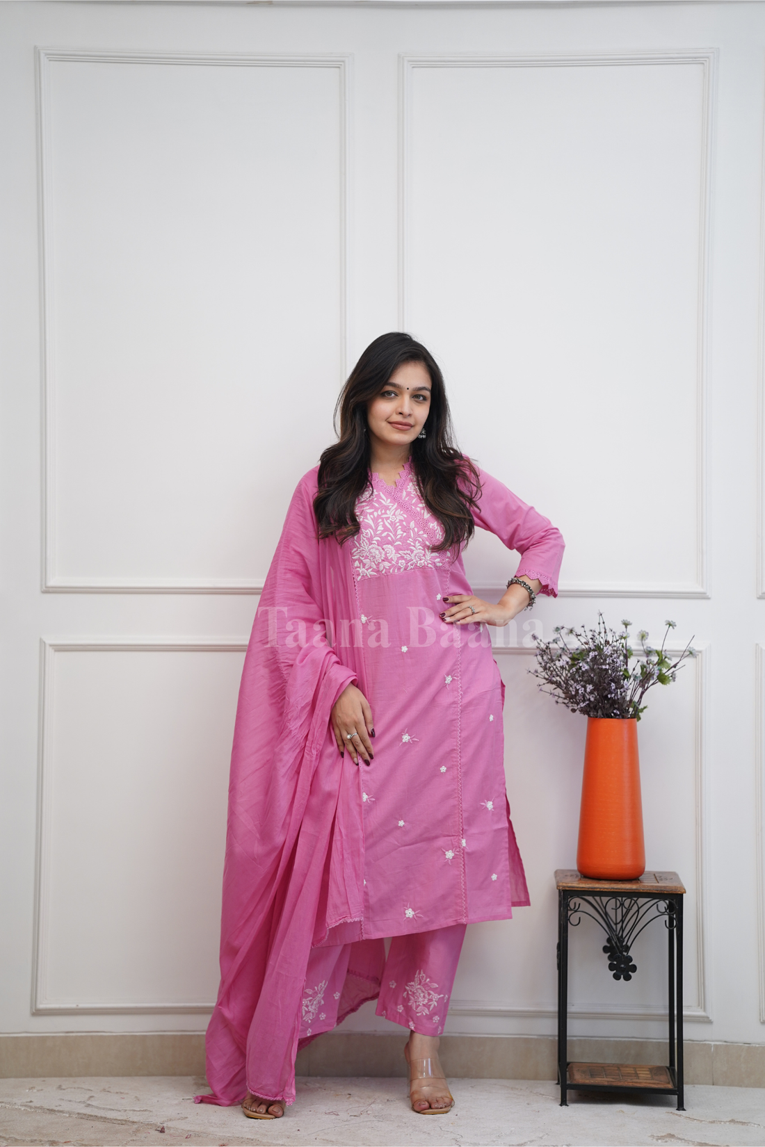 Dupatta Pant Set