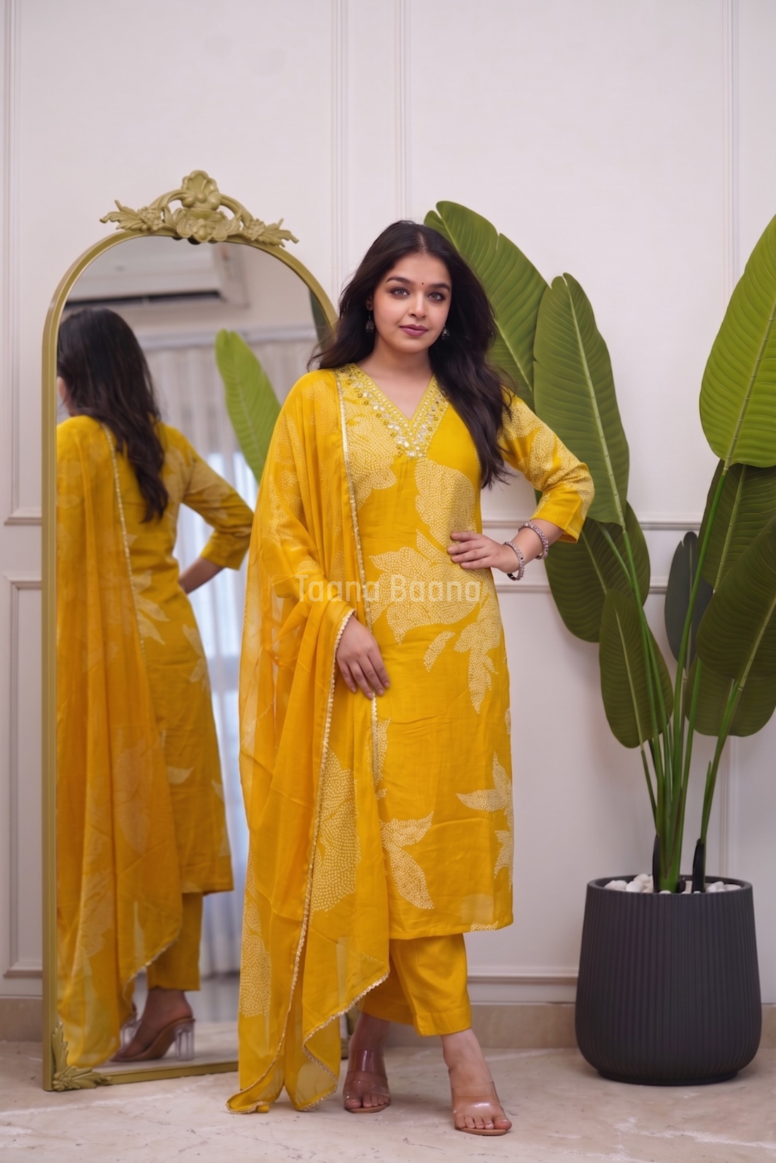 Dupatta Pant Set