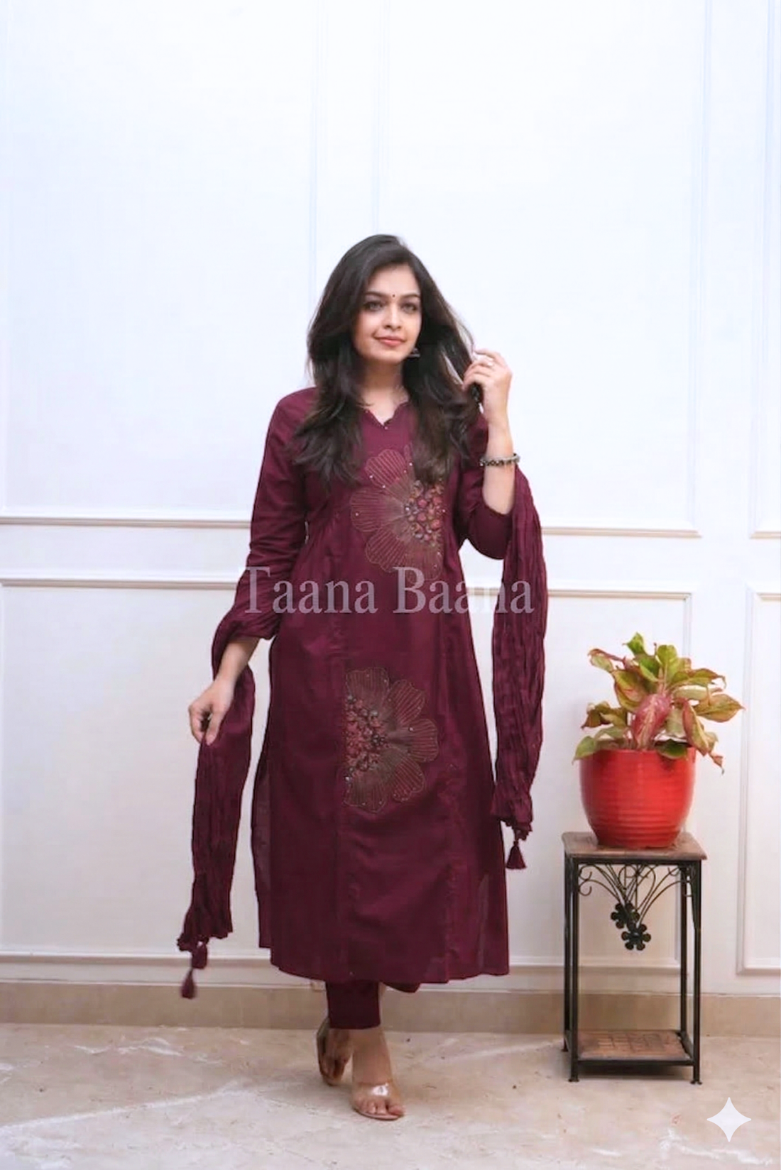 Dupatta Pant Set