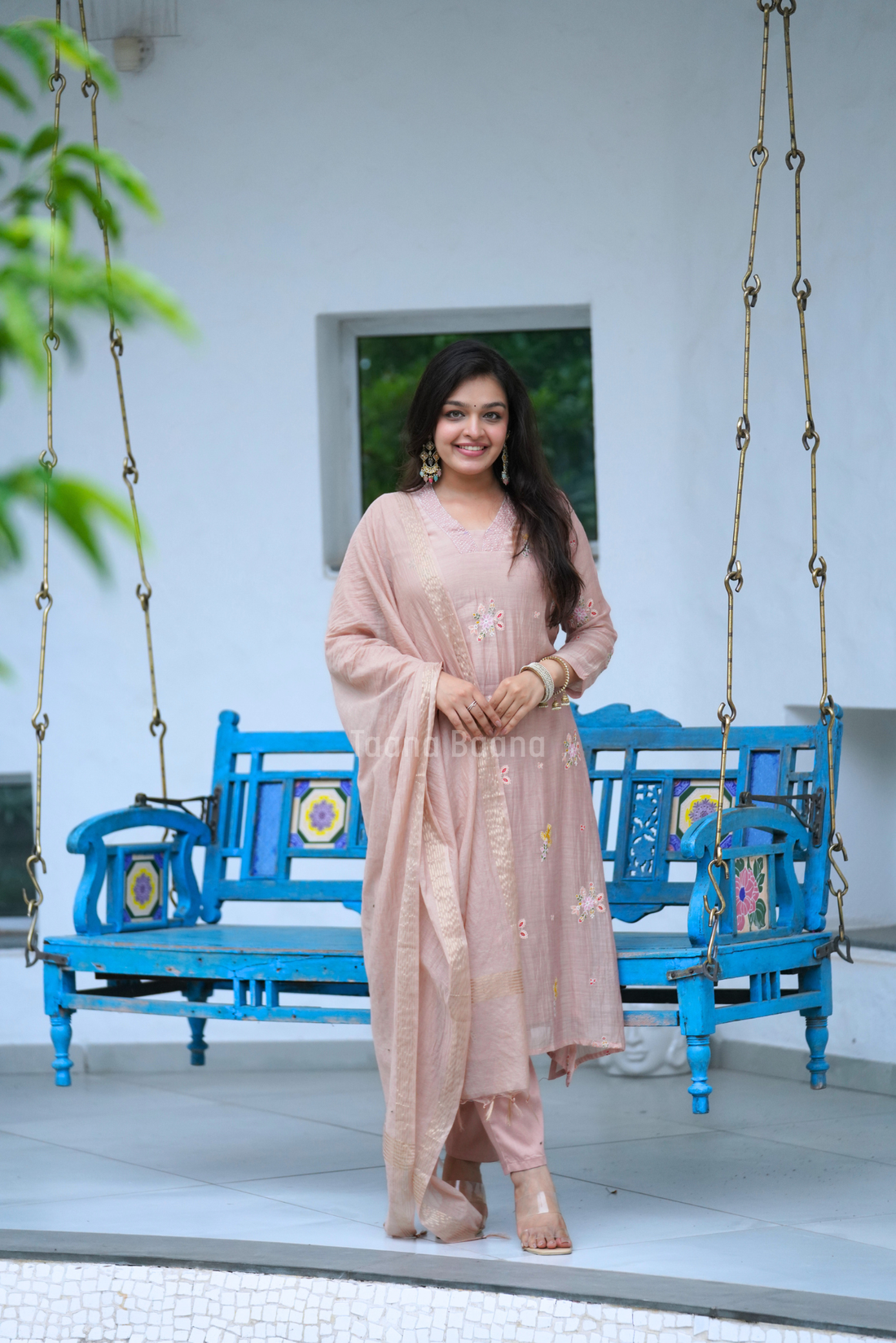 Dupatta Pant Set
