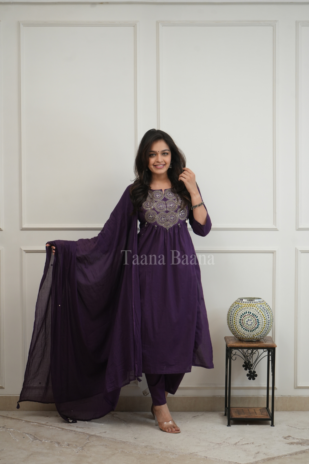 Dupatta Pant Set