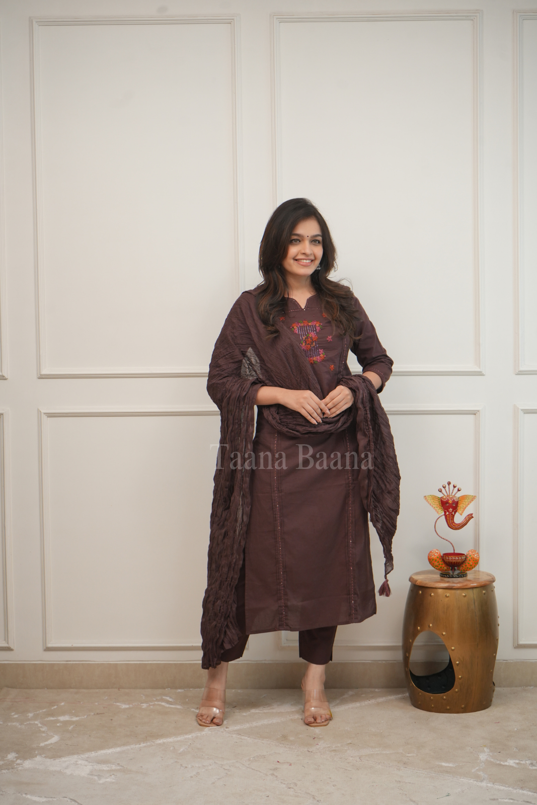 Dupatta Pant Set