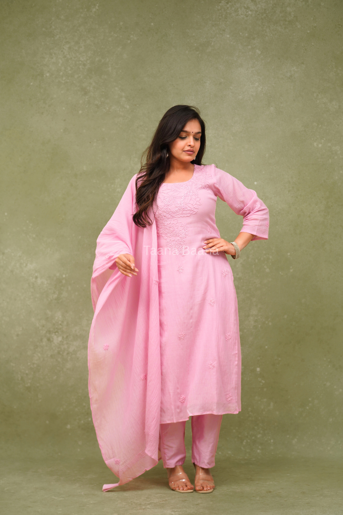 Dupatta Pant Set
