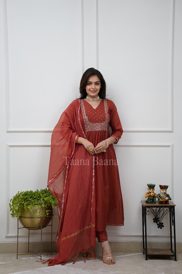 Anarkali Duppata Suit