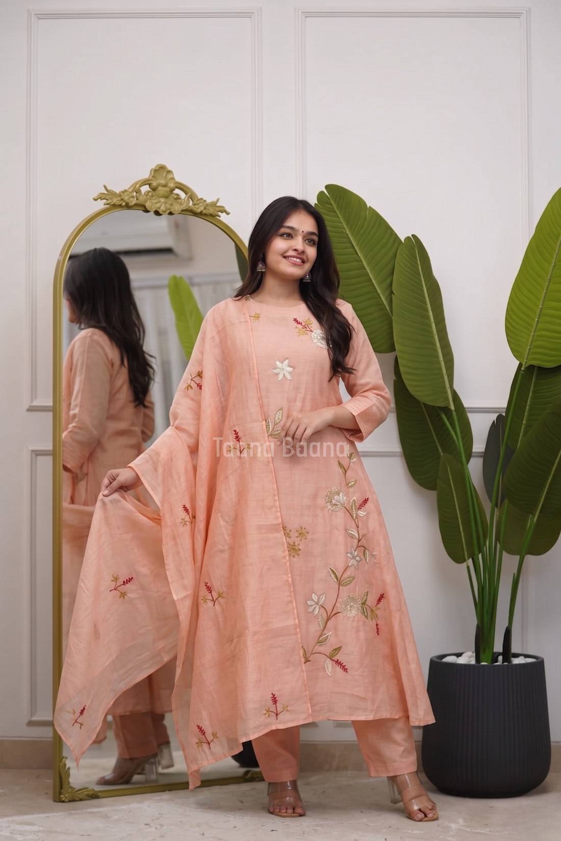 Dupatta Pant Set