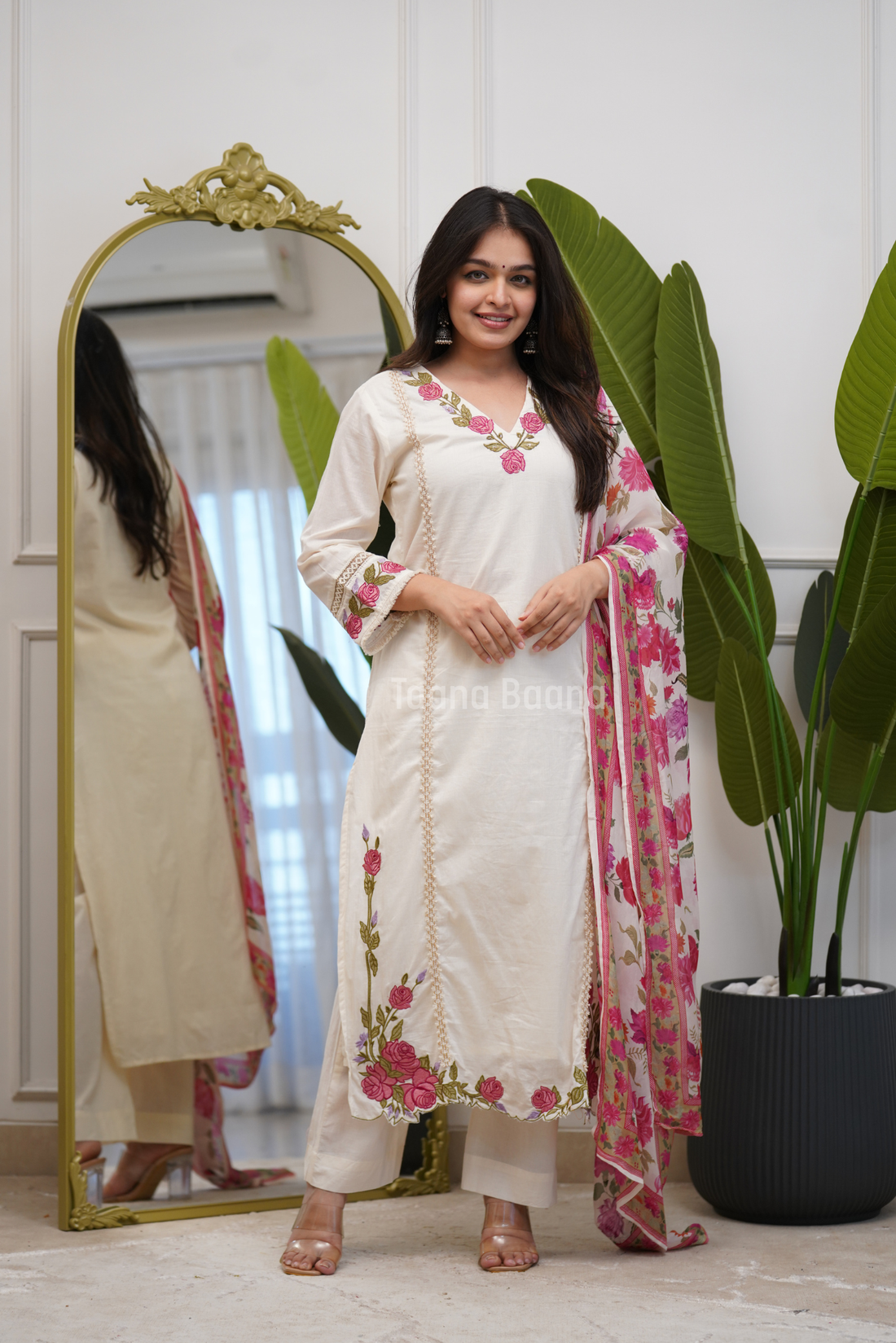Dupatta Pant Set