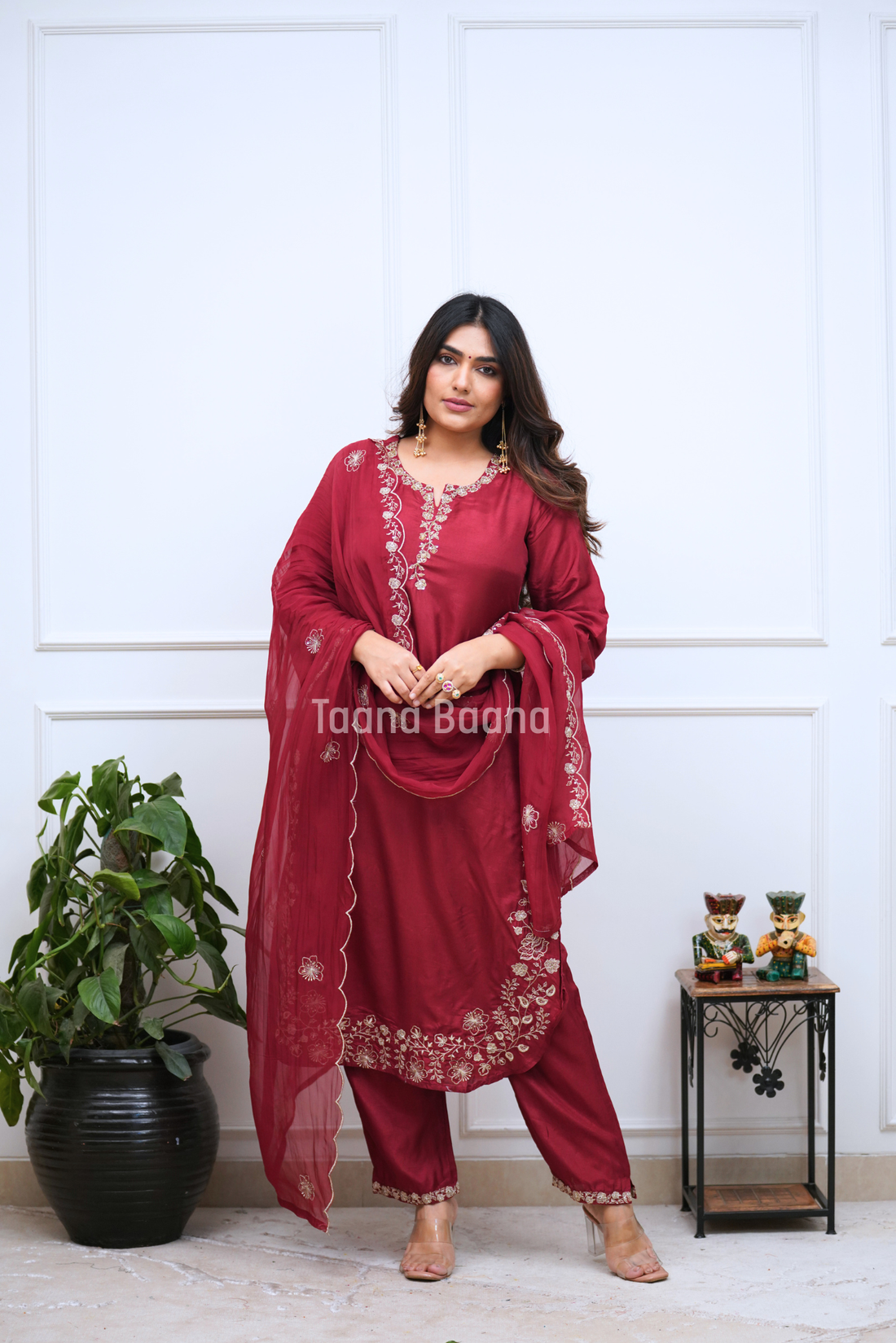 Dupatta Pant Set