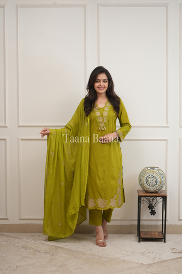 Dupatta Pant Set