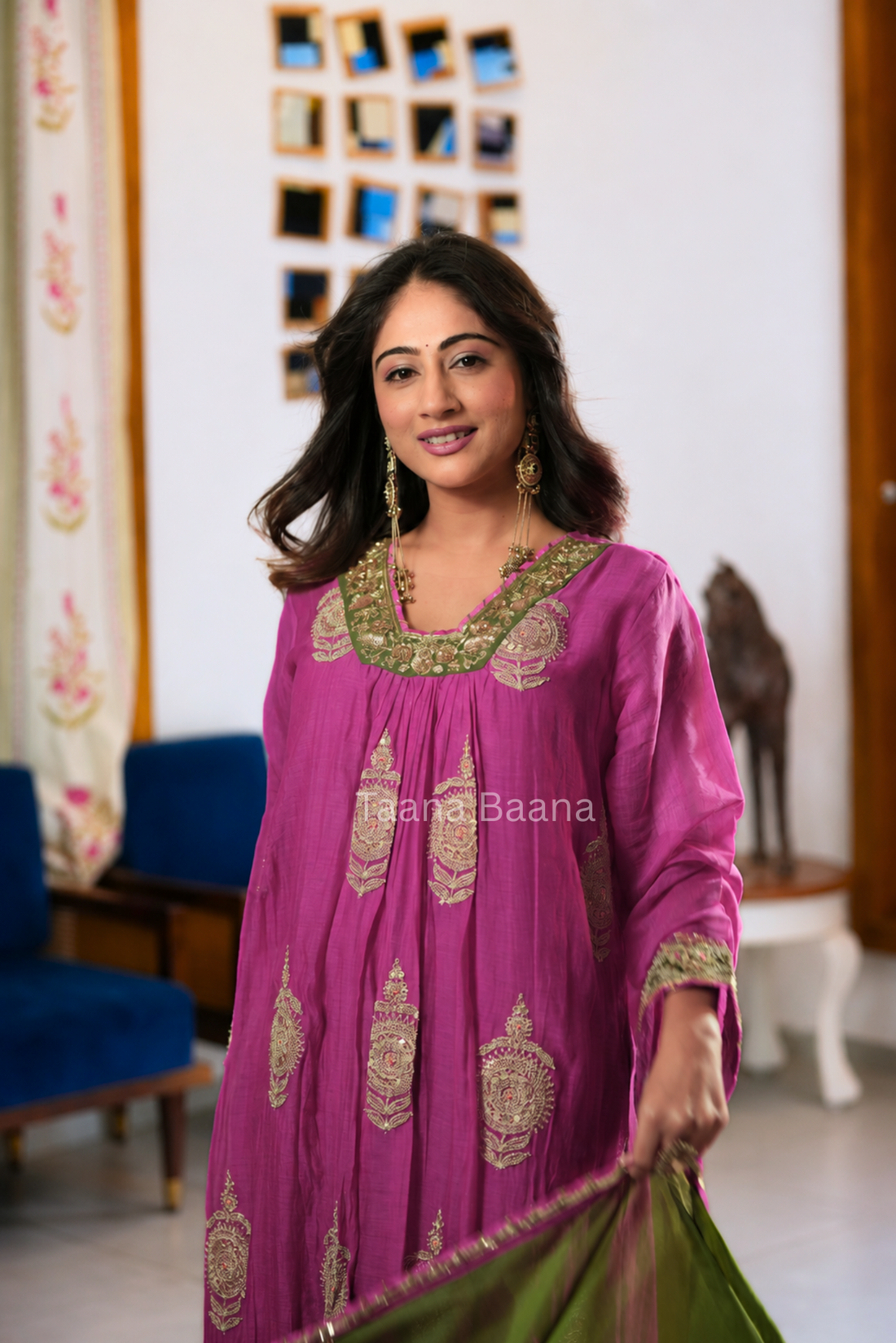 Dupatta Pant Set