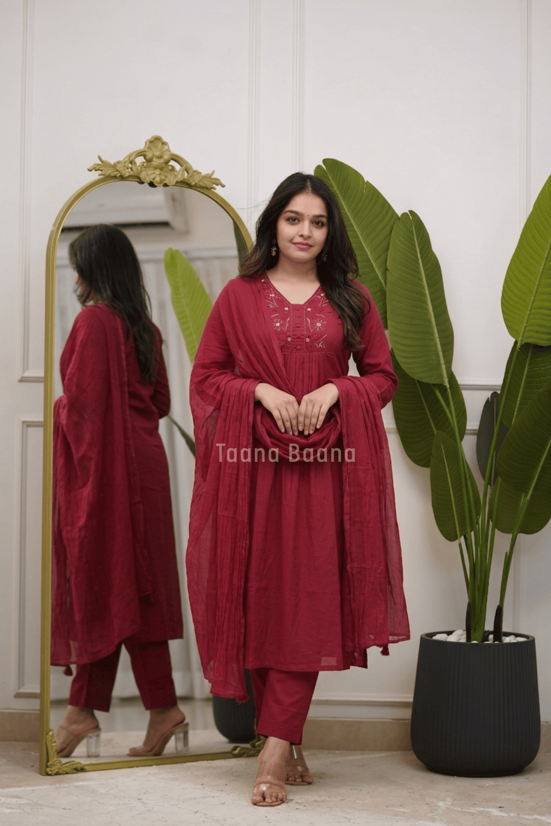 Dupatta Pant Set