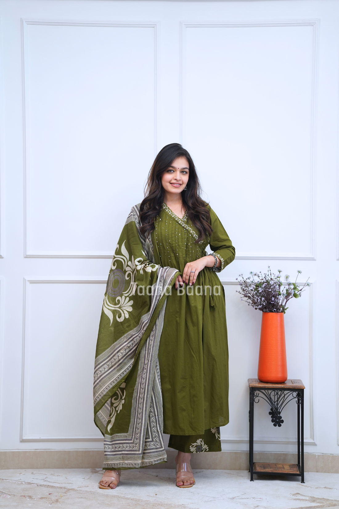 Dupatta Pant Set