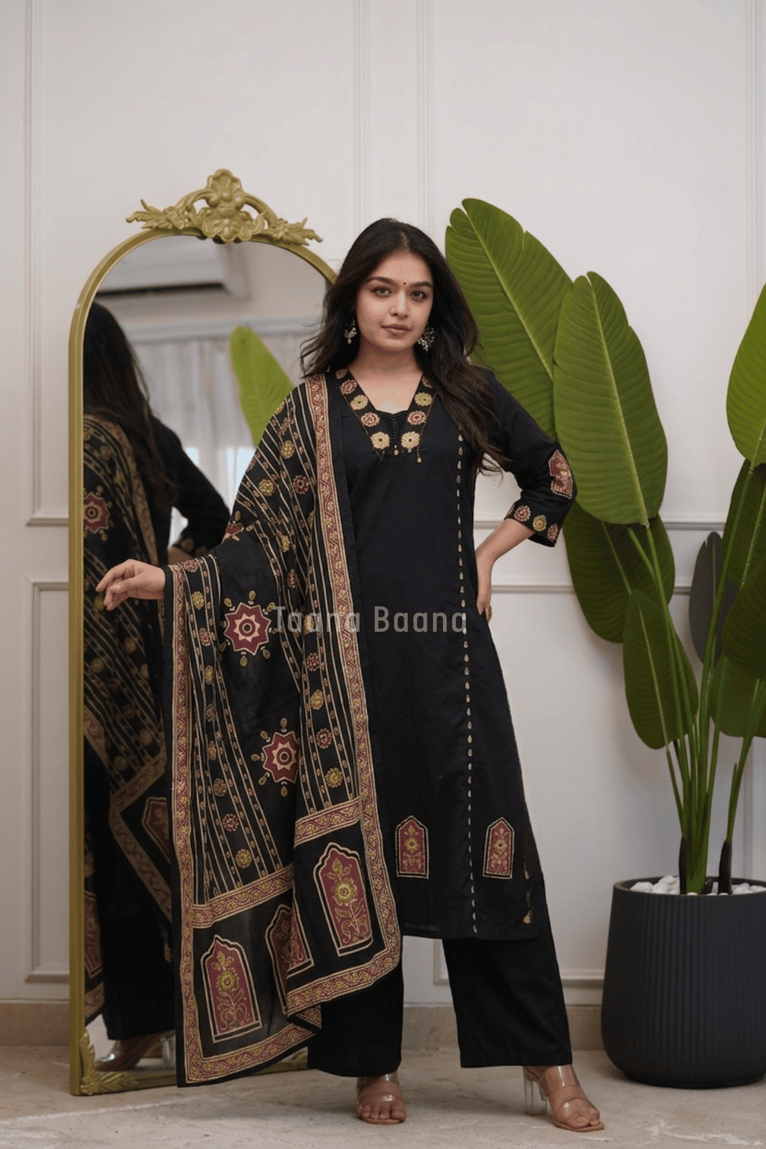 Dupatta Pant Set