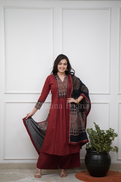Dupatta Pant Set