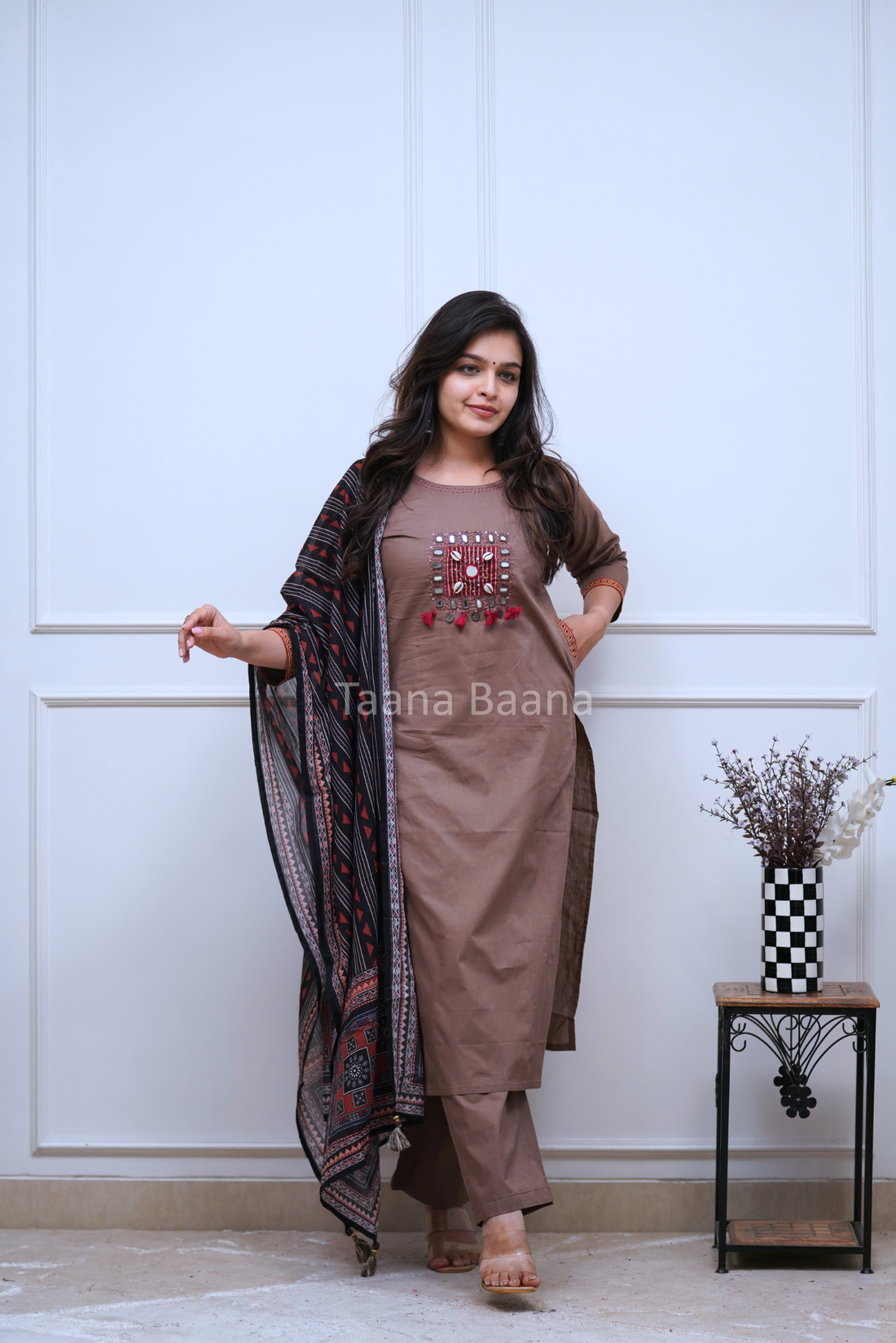 Dupatta Pant Set