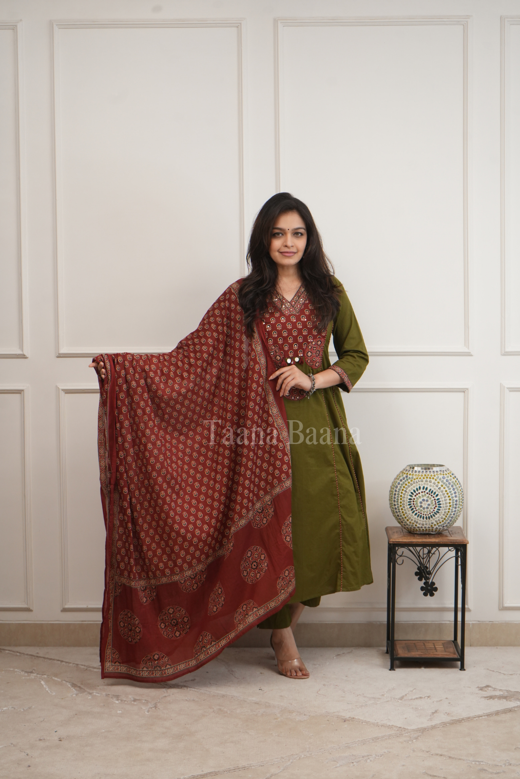 Dupatta Pant Set