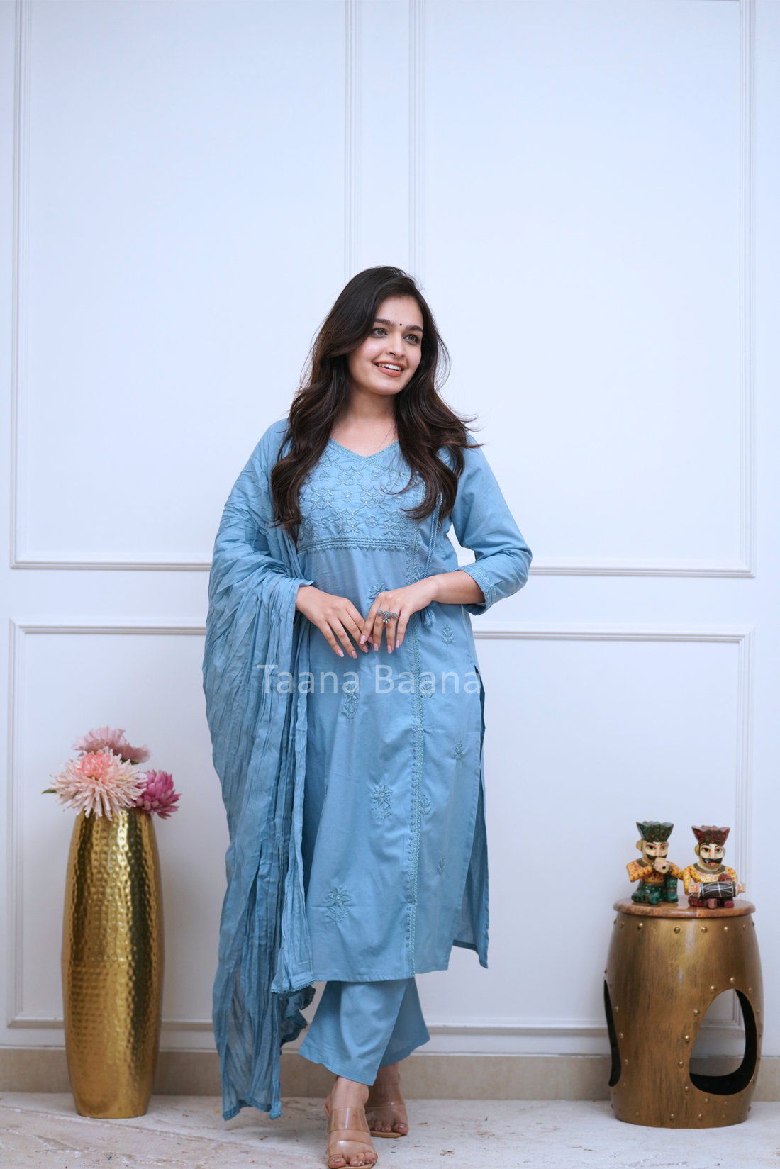 Dupatta Pant Set