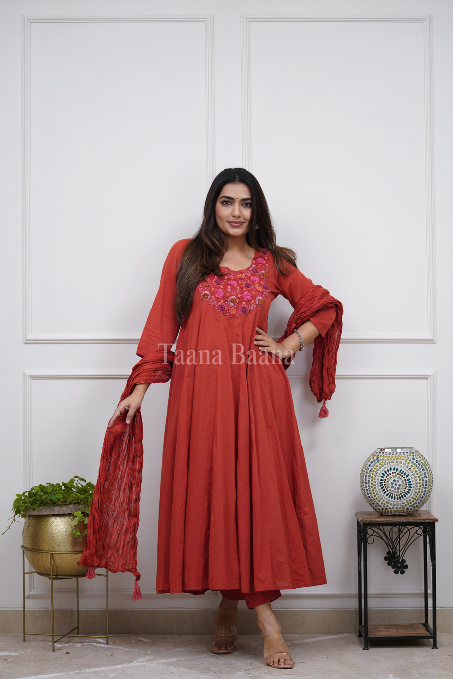 Anarkali Duppata Suit