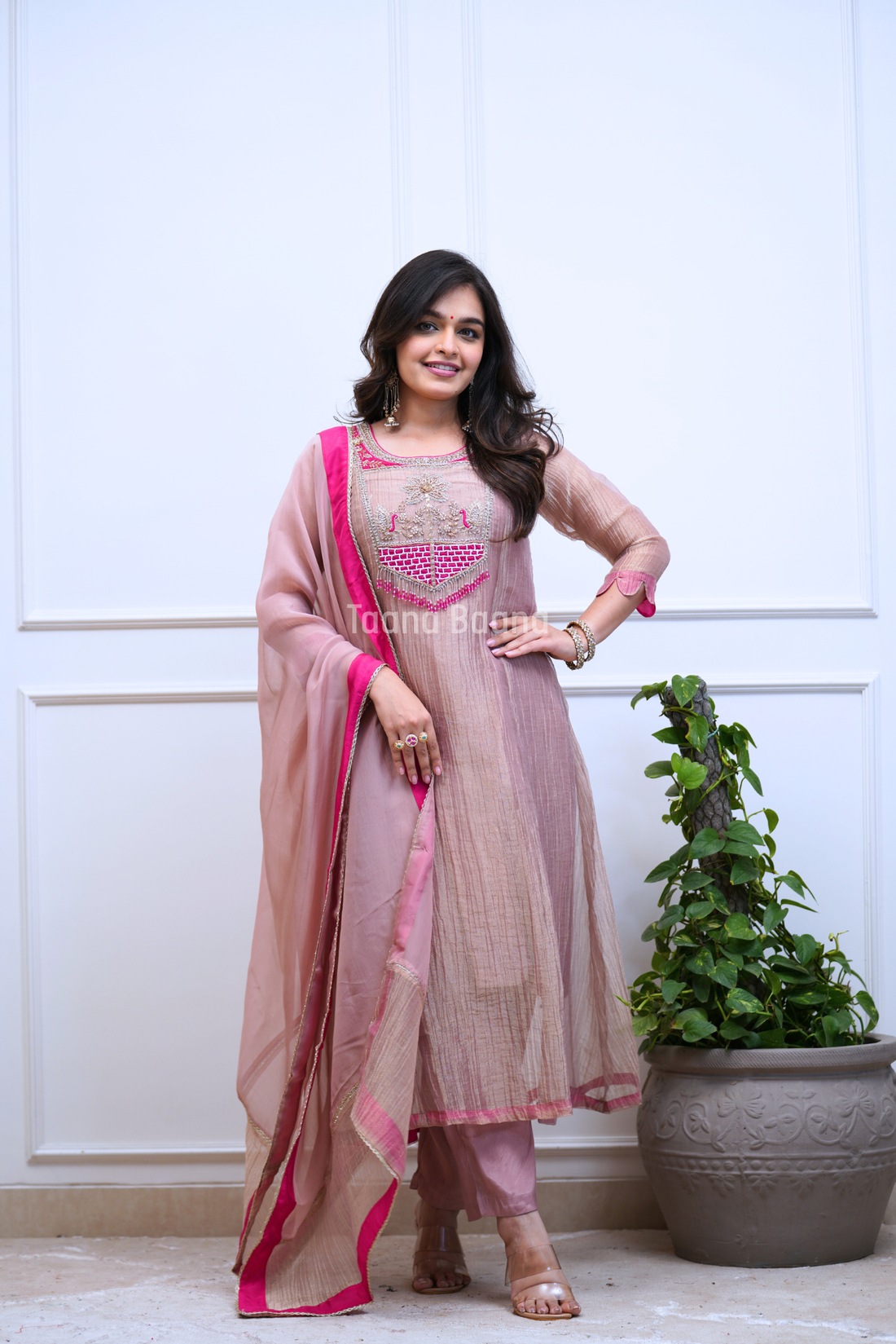 Dupatta Pant Set