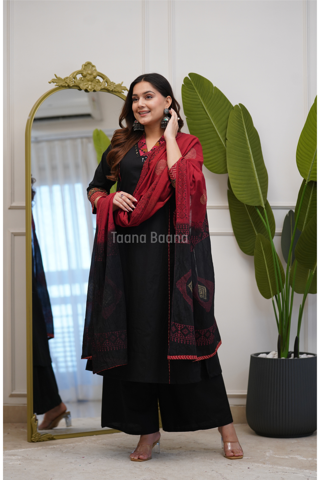 Dupatta Pant Set