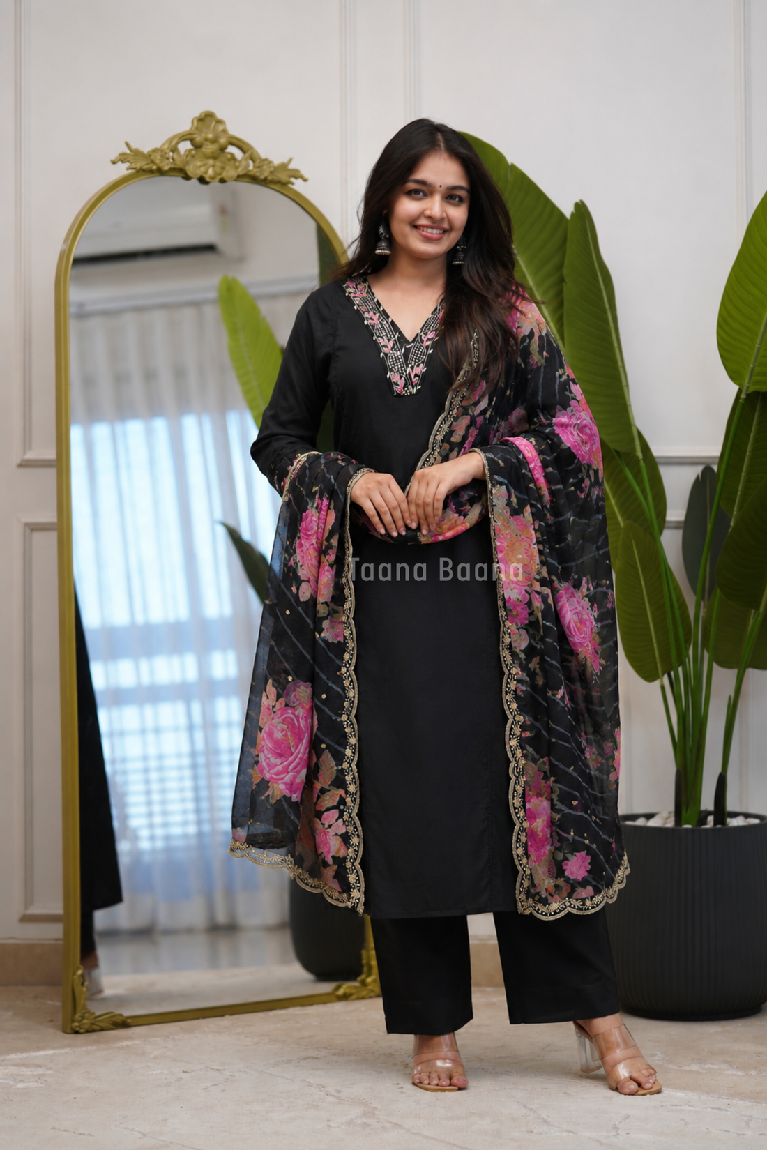 Dupatta Pant Set