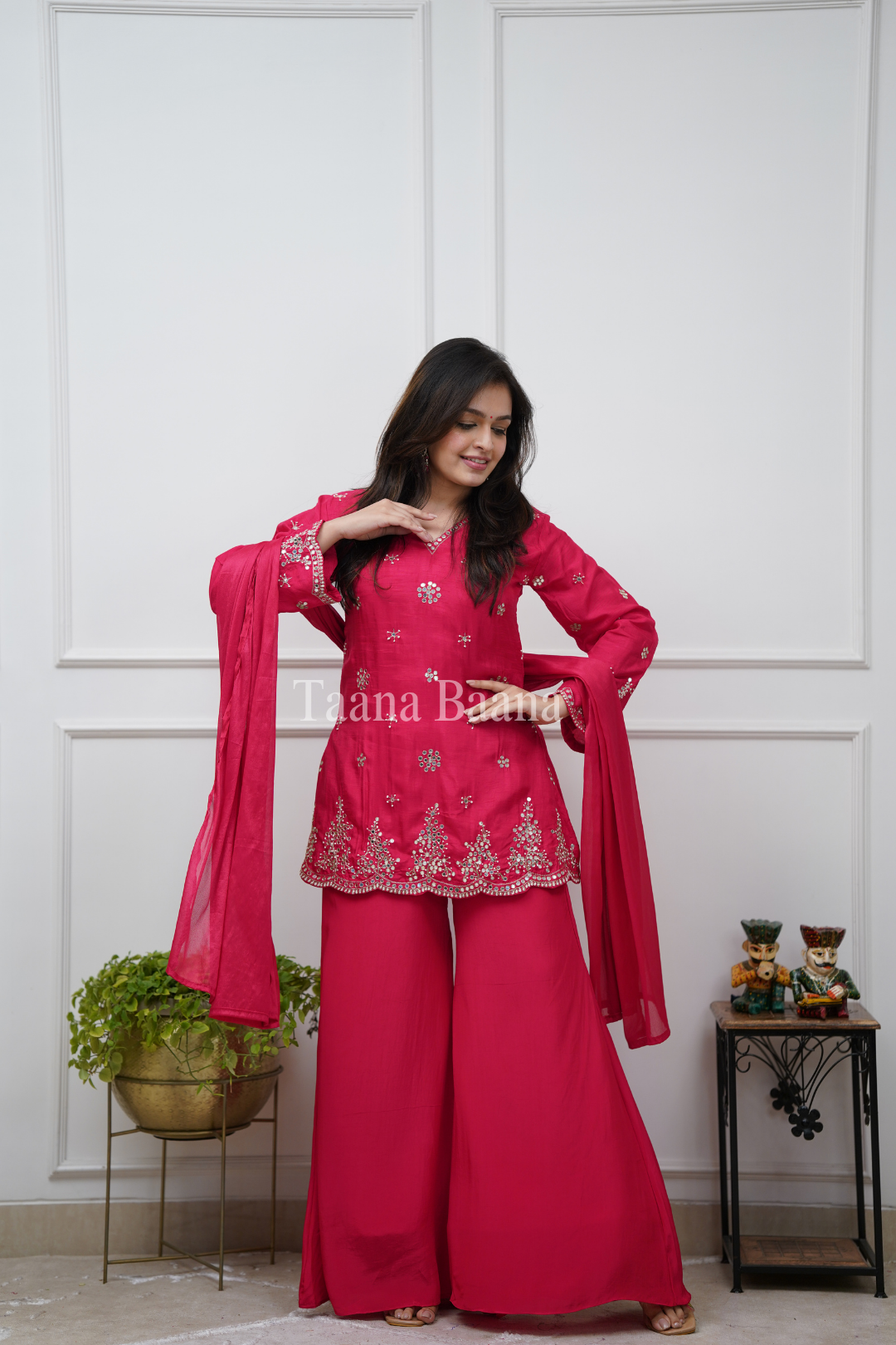 Dupatta Pant Set