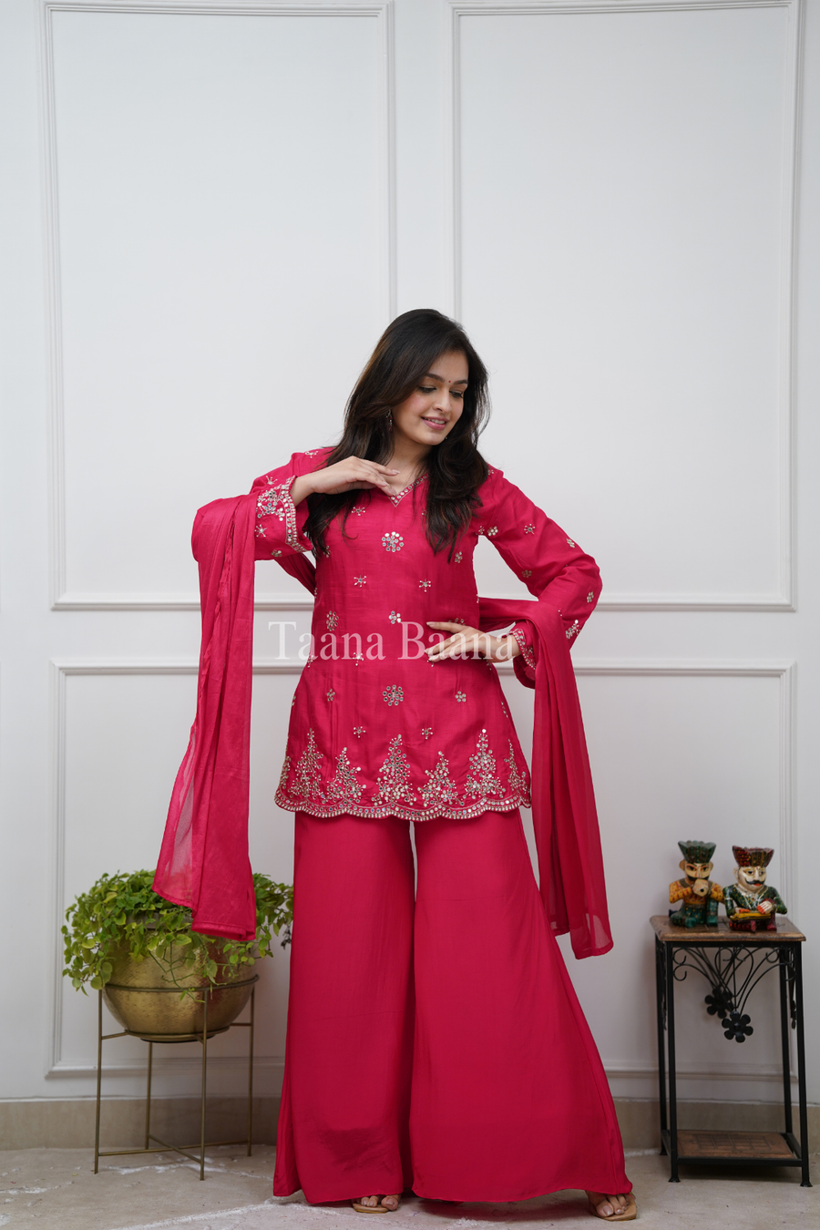 Dupatta Pant Set