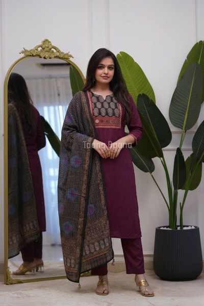 Dupatta Pant Set