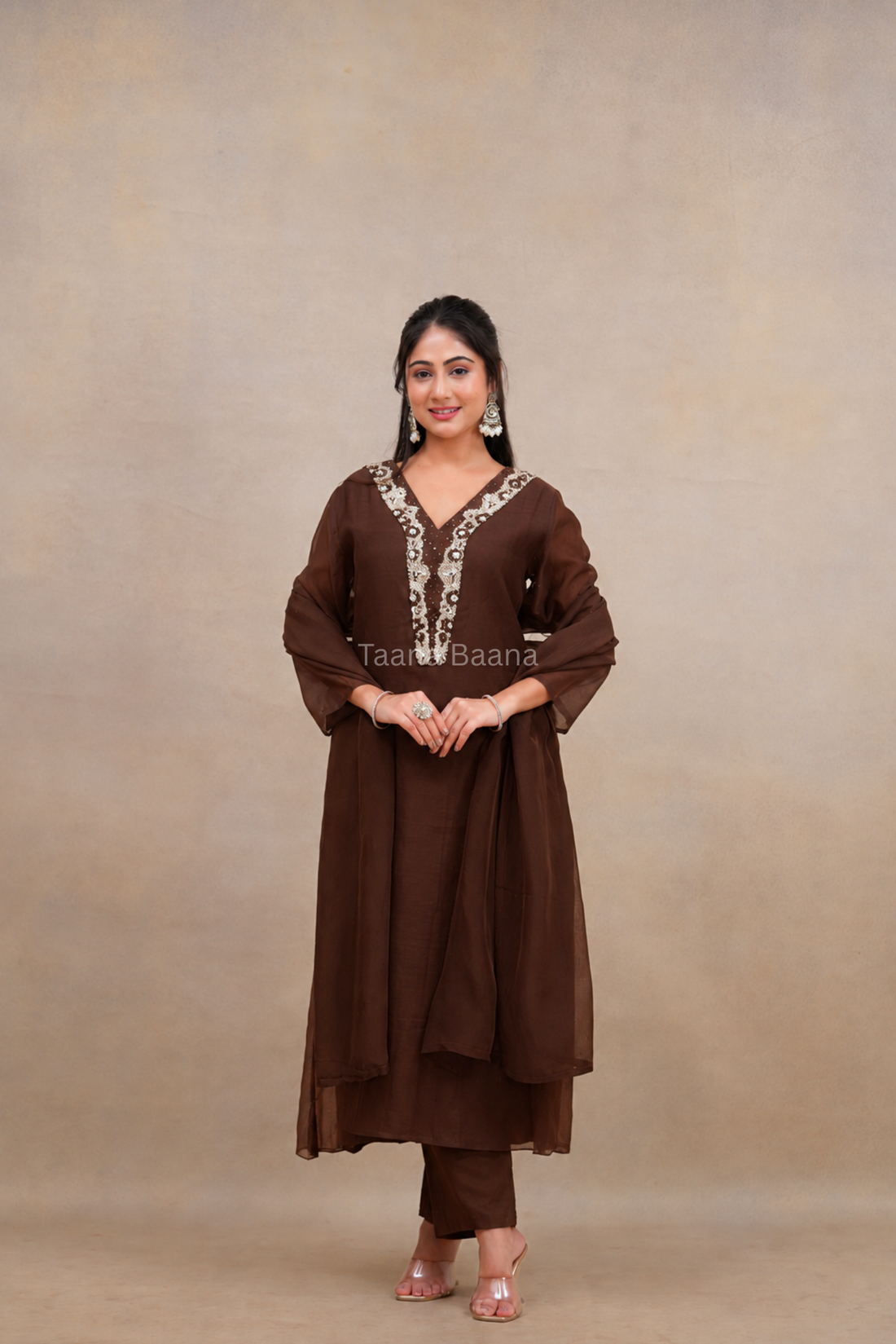 Dupatta Pant Set