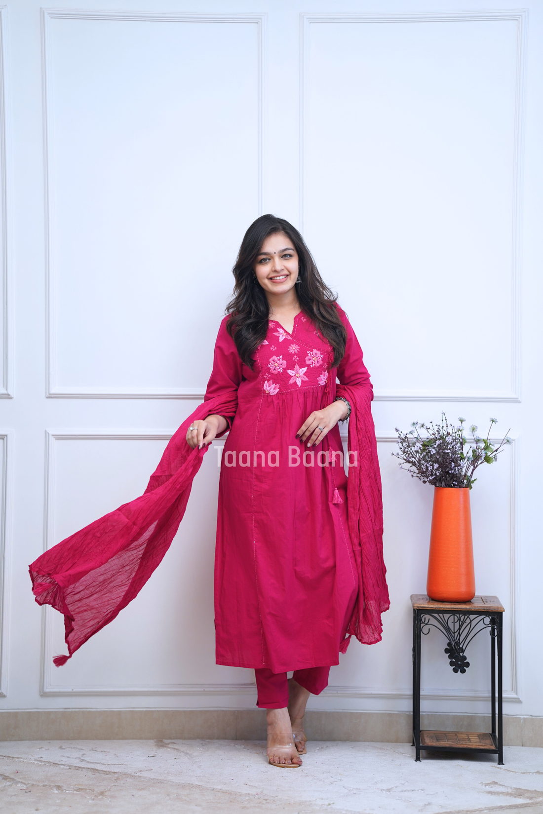Dupatta Pant Set
