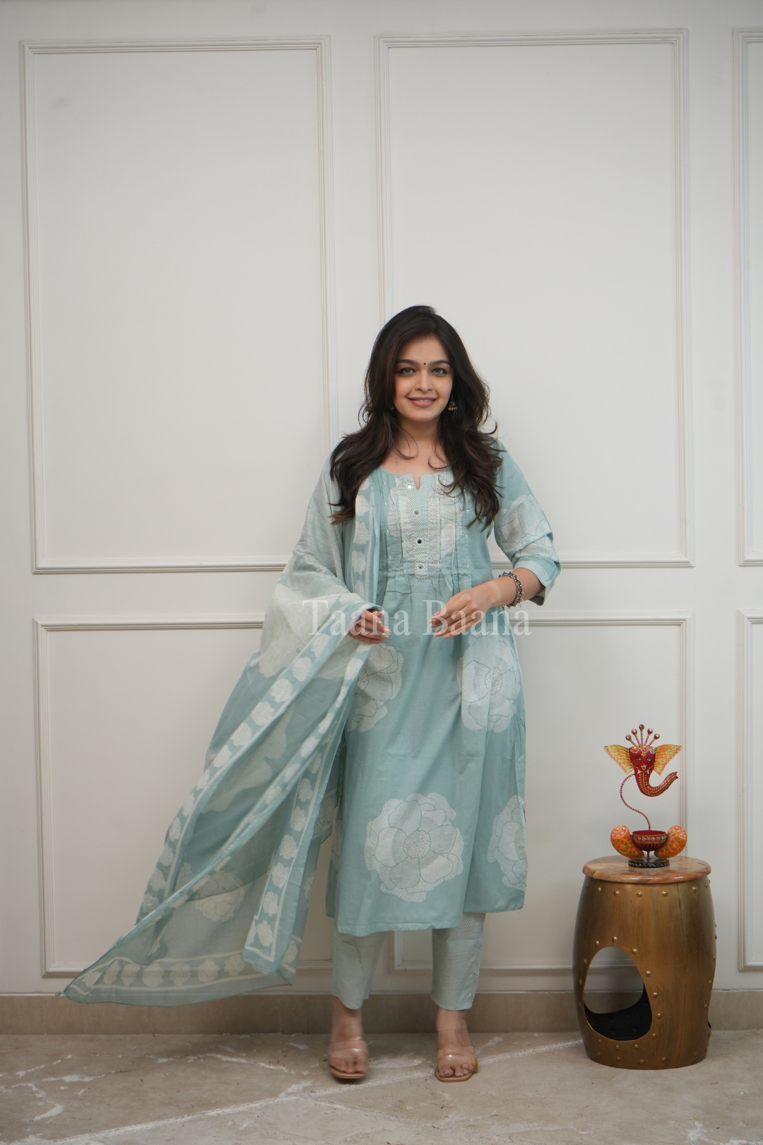 Dupatta Pant Set