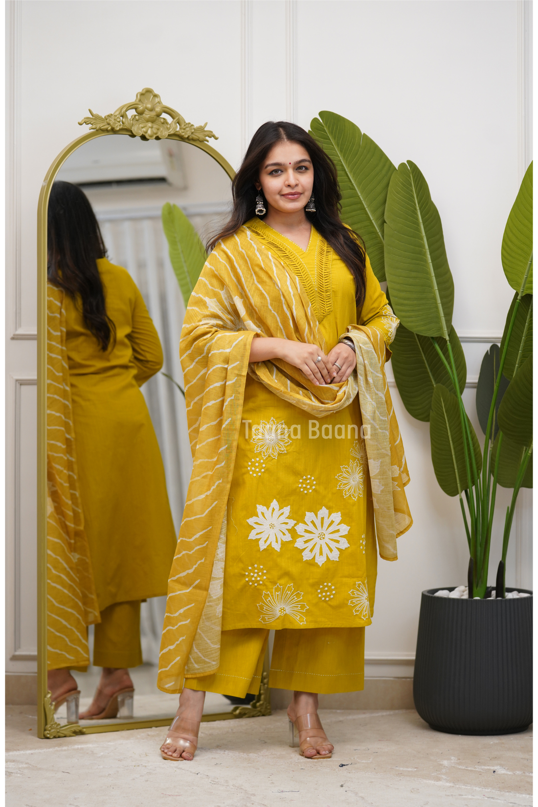Dupatta Pant Set