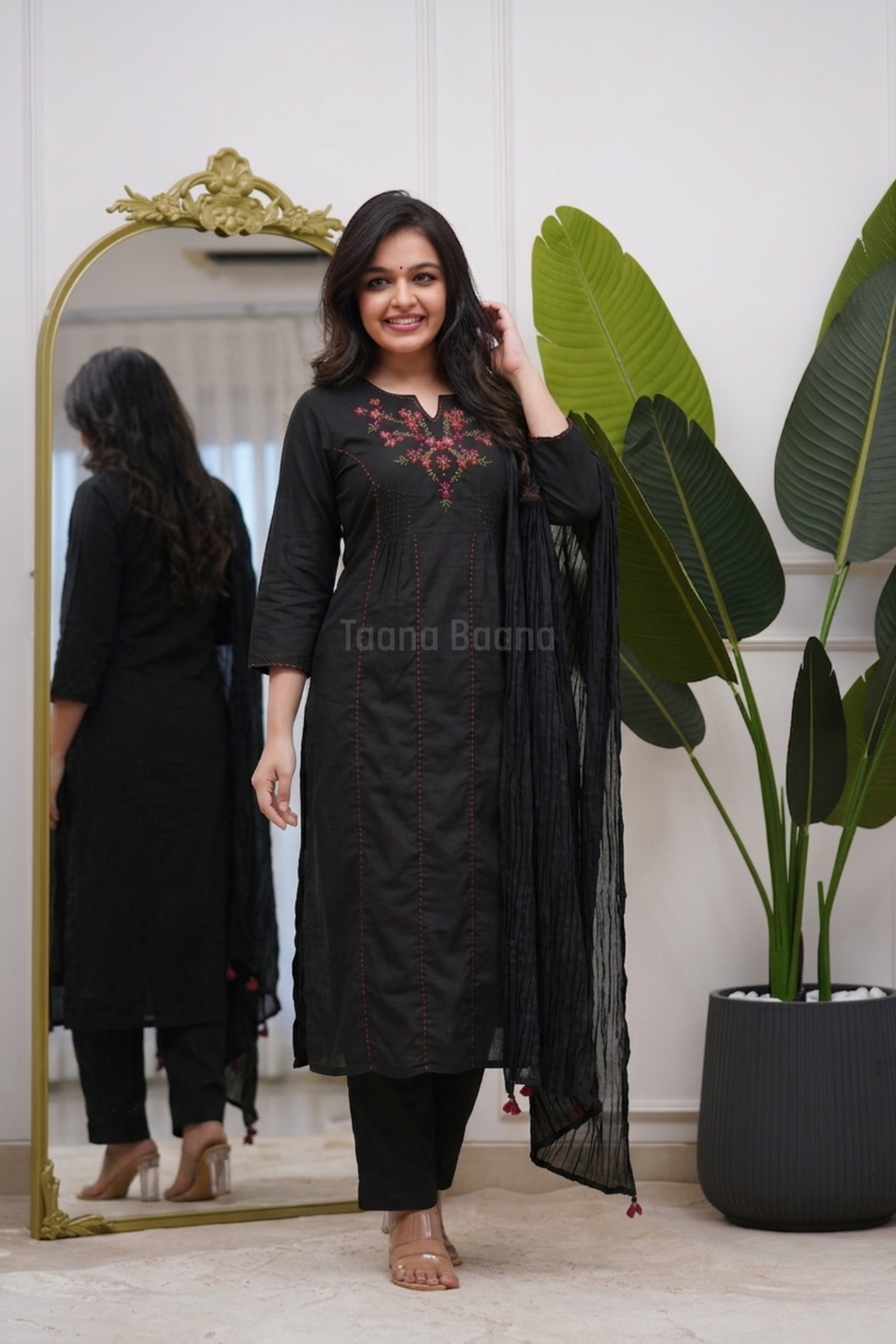 Dupatta Pant Set
