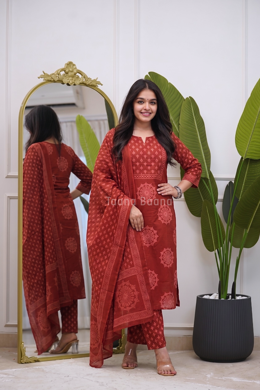 Dupatta Pant Set