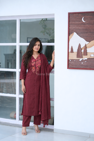 Dupatta Pant Set