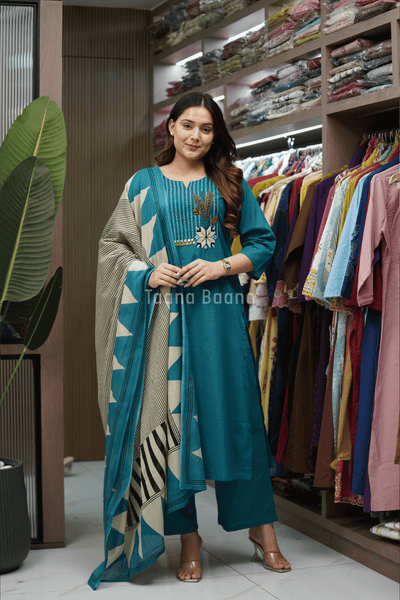 Dupatta Pant Set