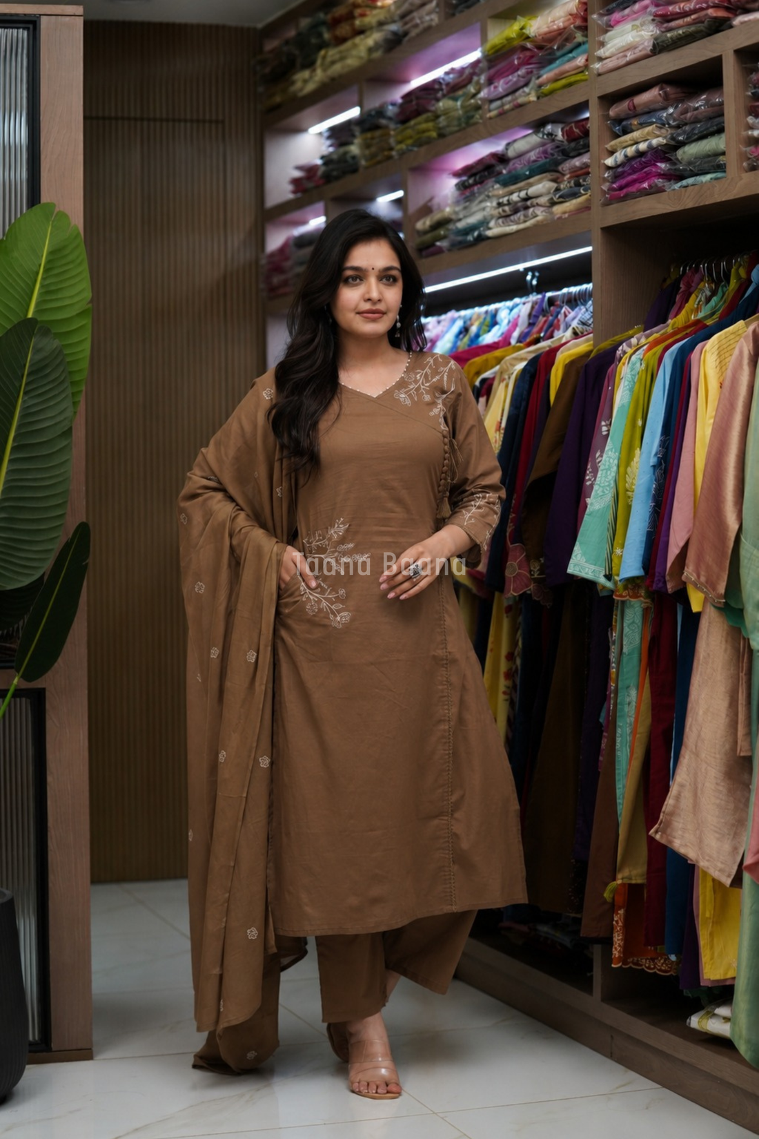 Dupatta Pant Set