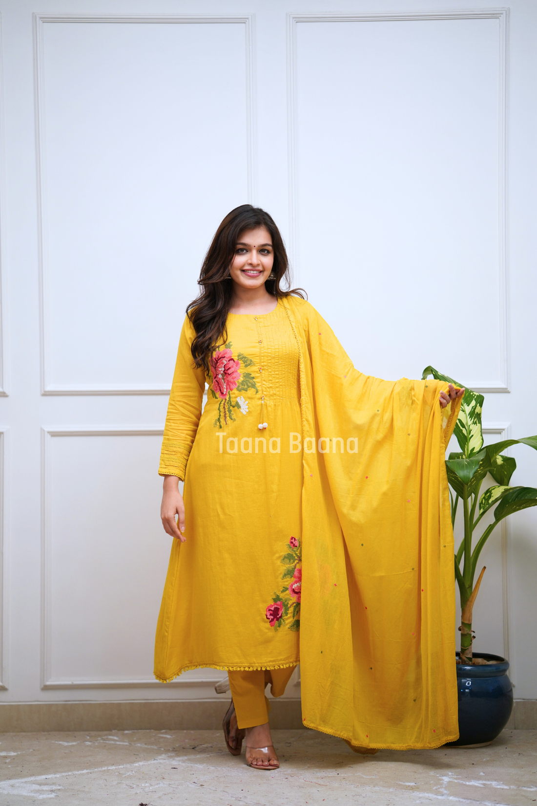 Dupatta Pant Set