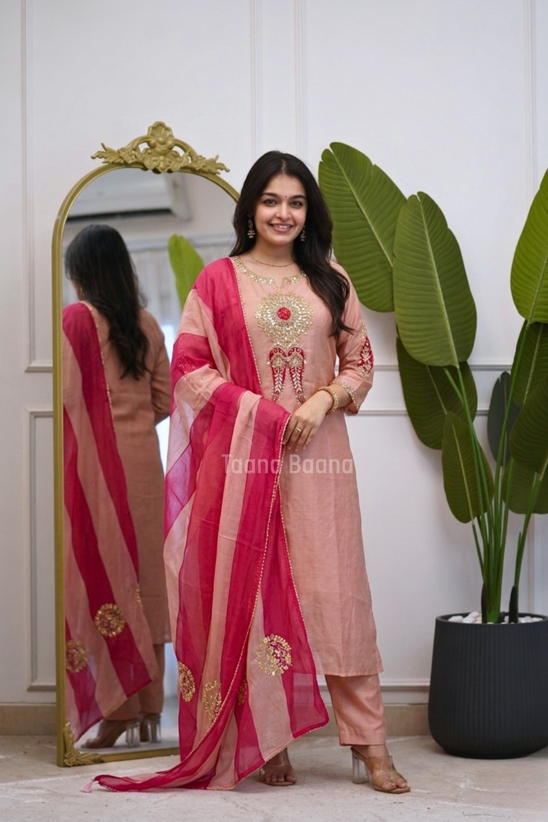 Dupatta Pant Set