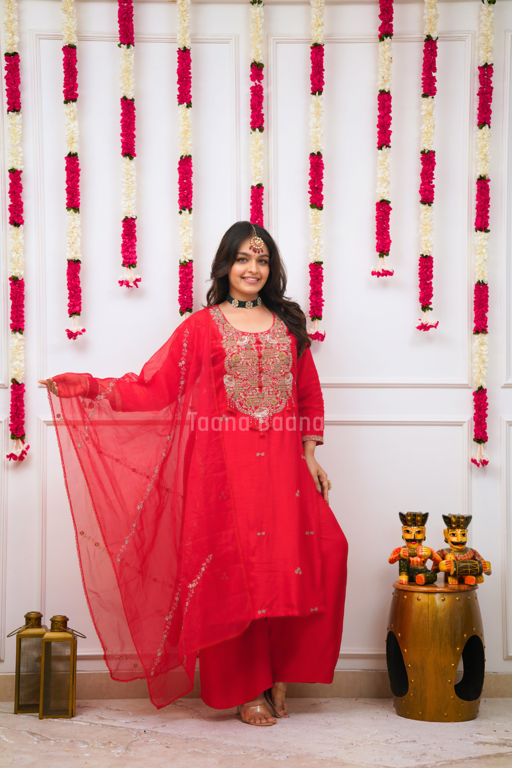 Dupatta Pant Set