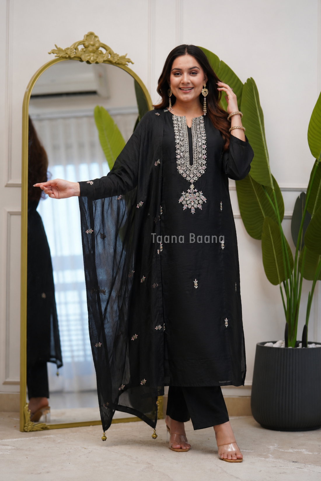 Dupatta Pant Set