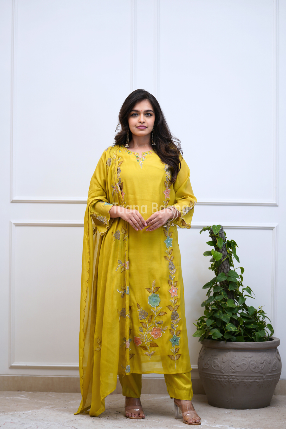 Dupatta Pant Set