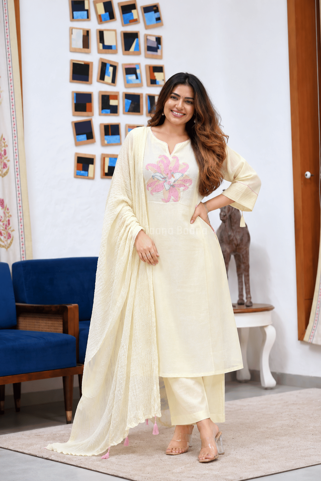 Dupatta Pant Set