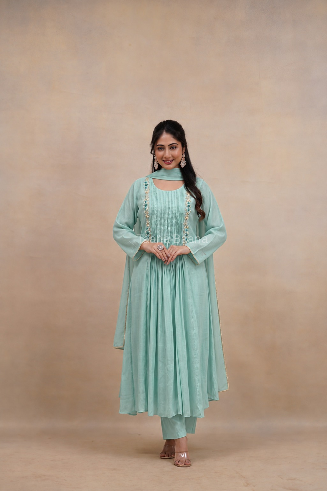 Anarkali Dupatta Set