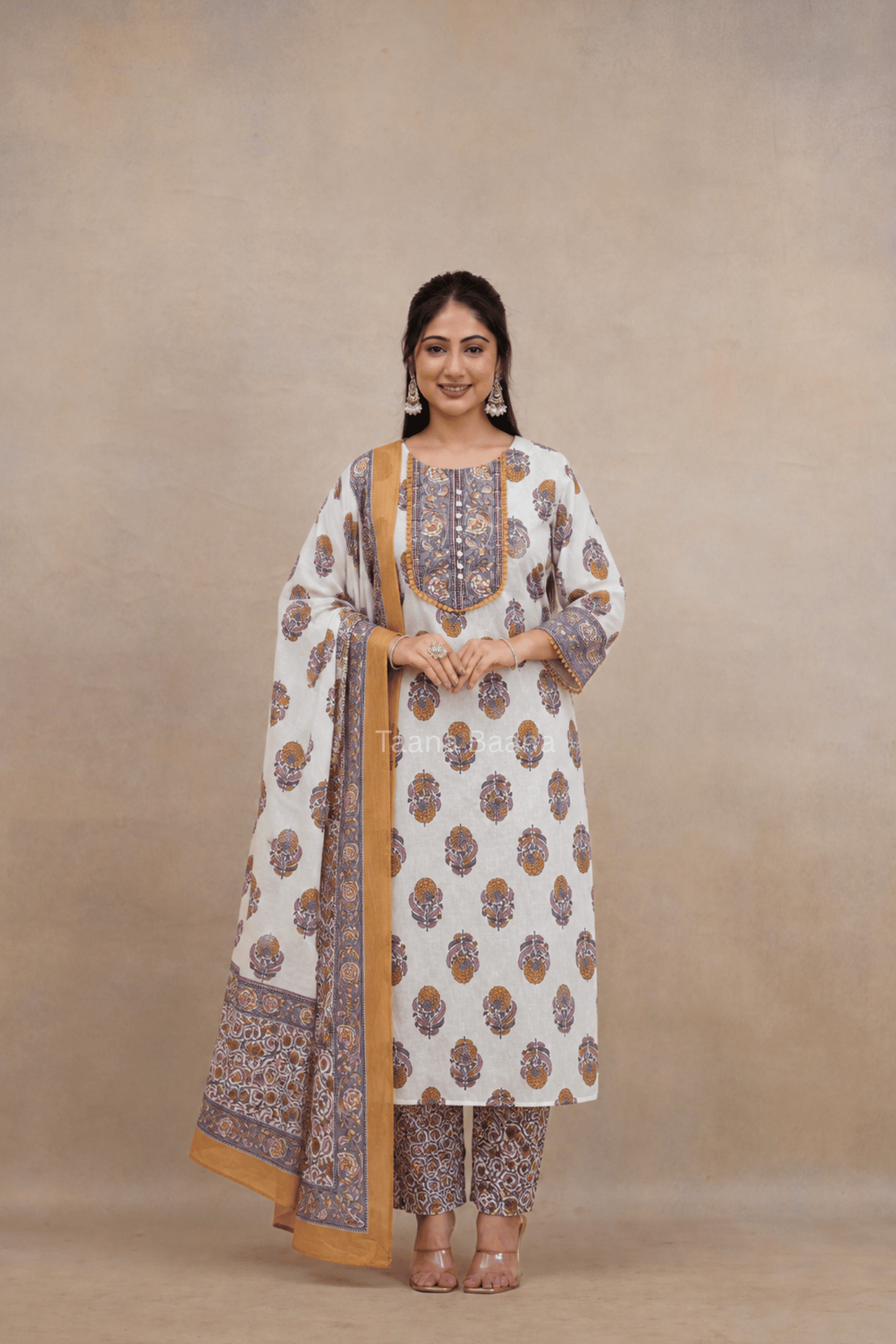 Dupatta Pant Set