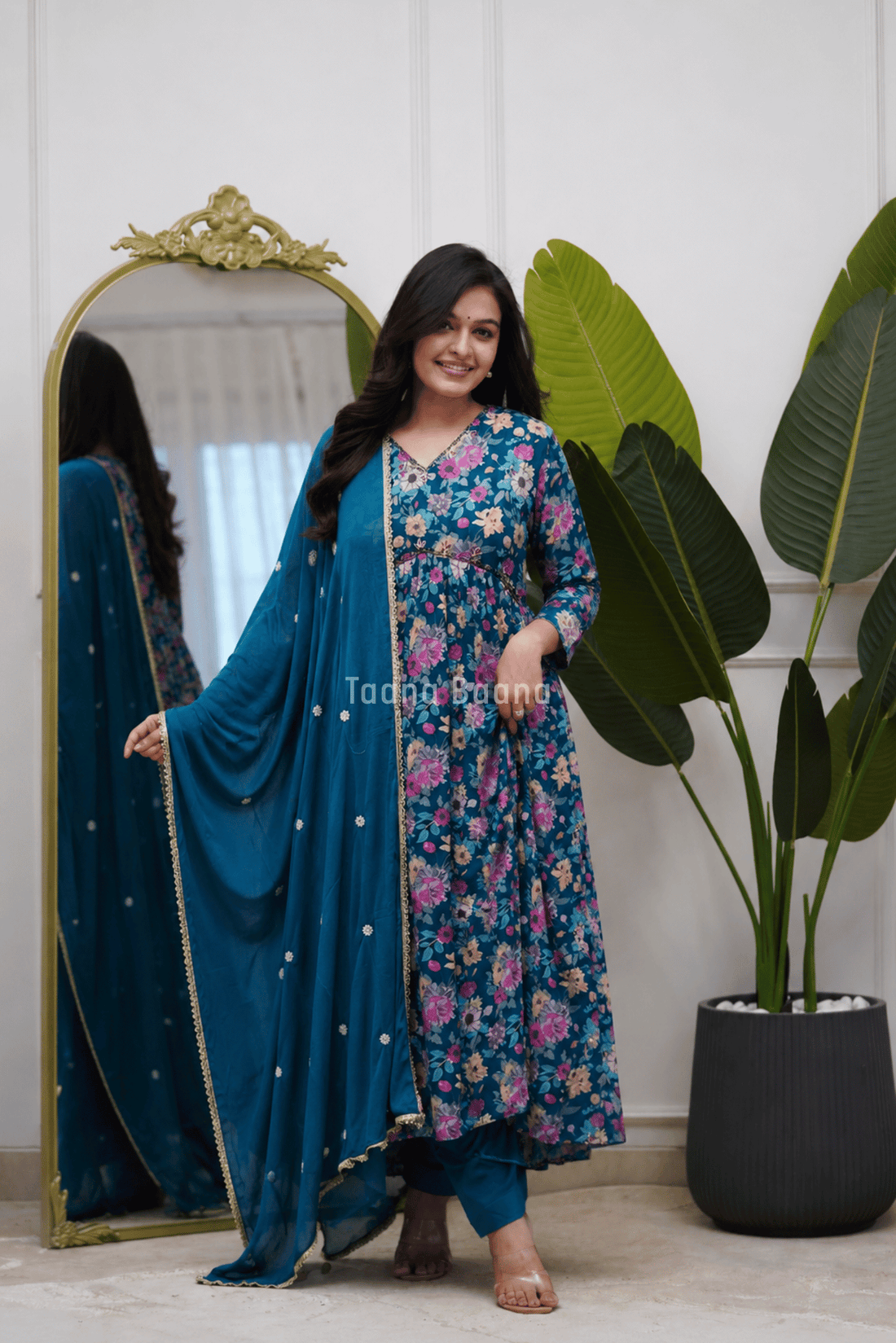 Anarkali Dupatta Suit