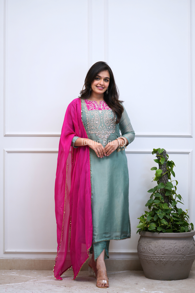 Dupatta Pant Set