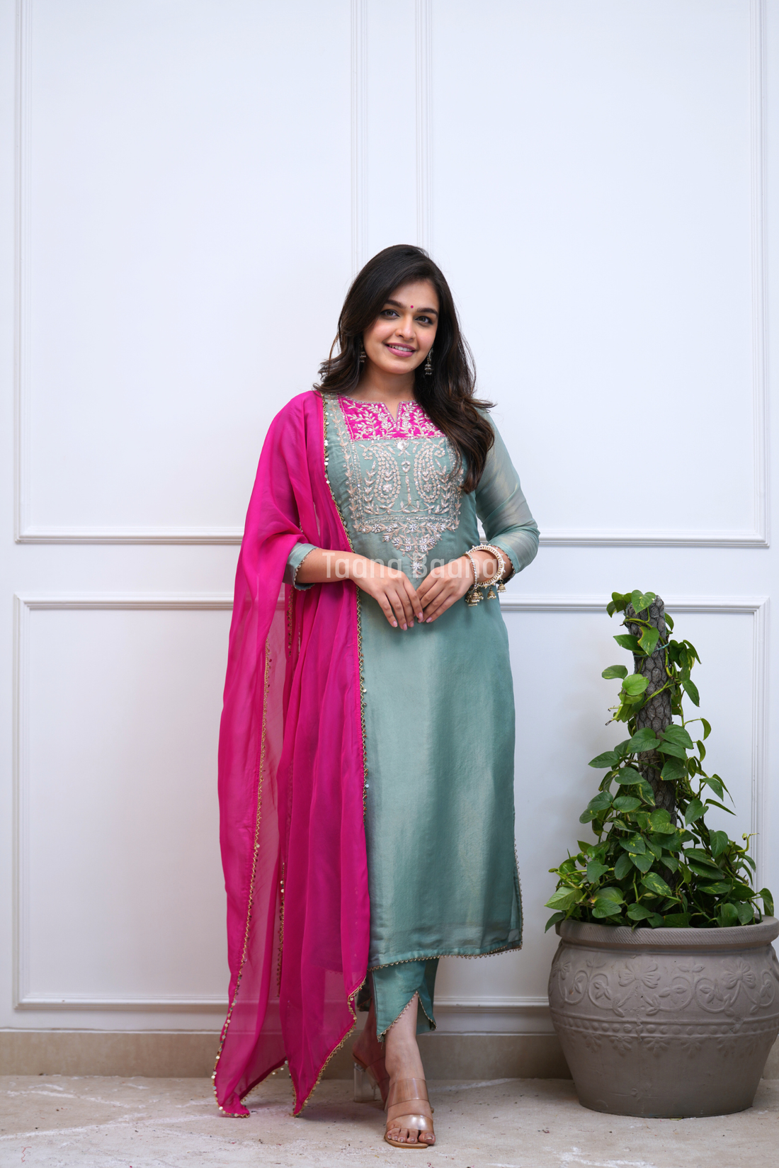 Dupatta Pant Set
