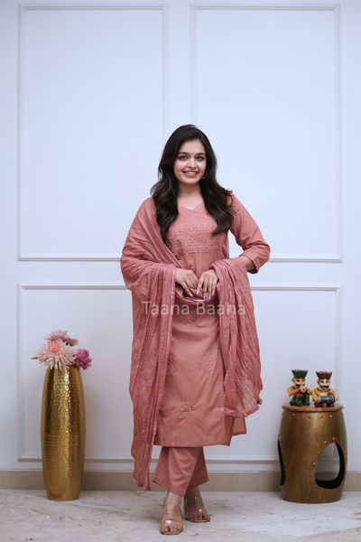 Dupatta Pant Set