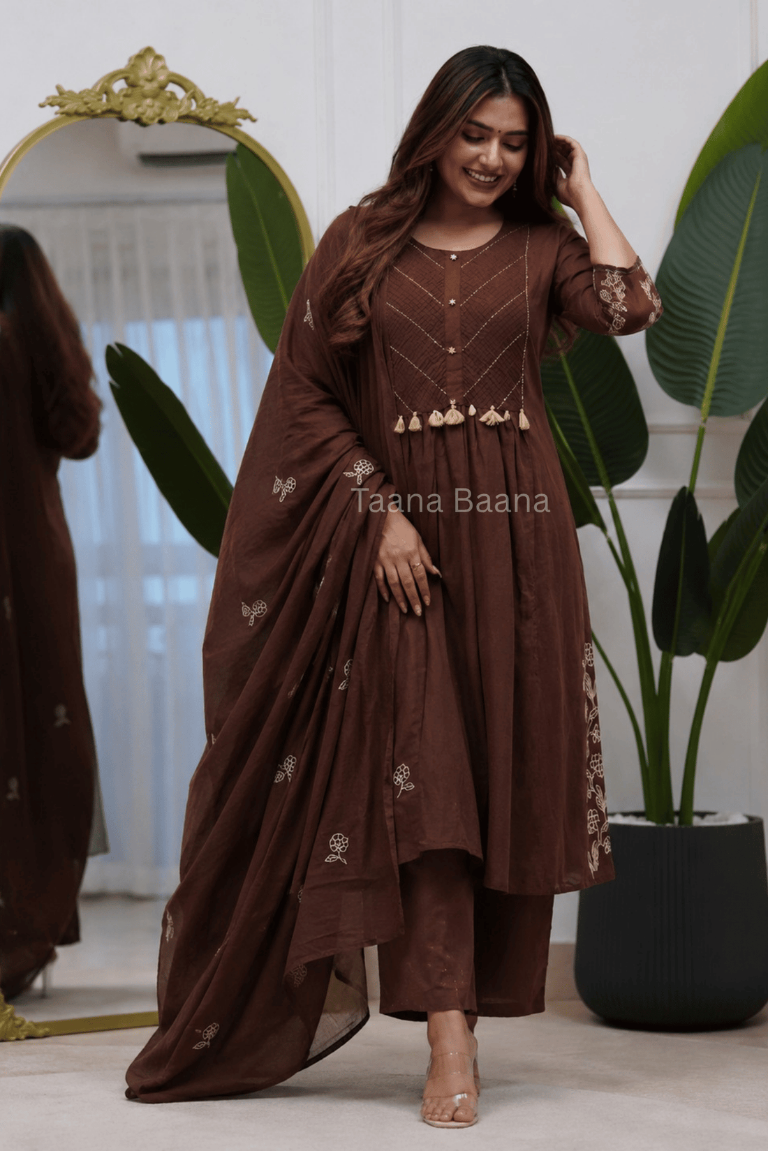Dupatta Pant Set
