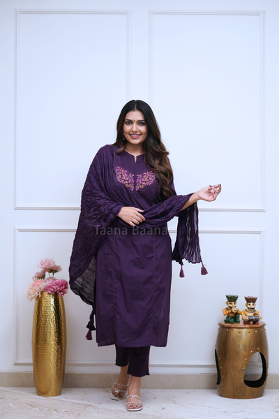 Dupatta Pant Set